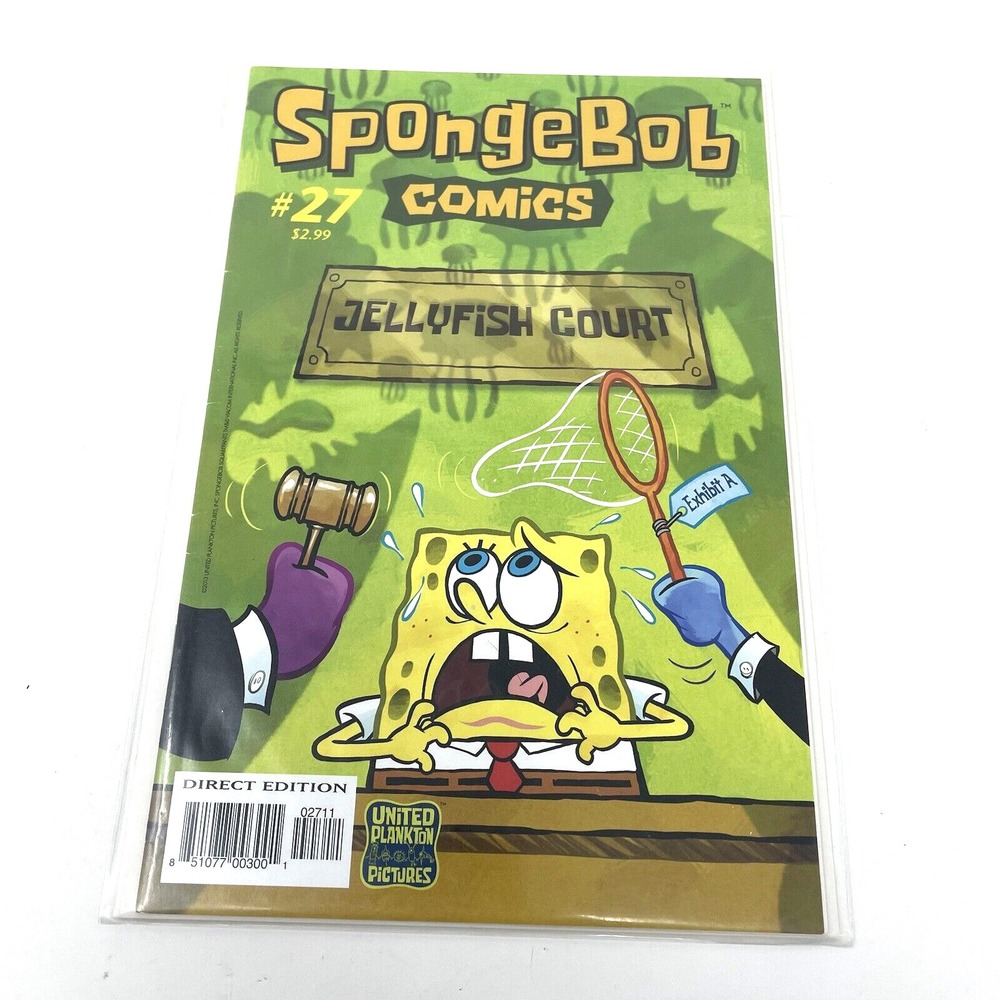 SpongeBob Comics #27 2013 United Plankton Pictures Jellyfish Court Issue